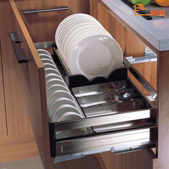Hướng dẫn cài đặt và bảo trì phụ kiện tủ bếp Inox 304